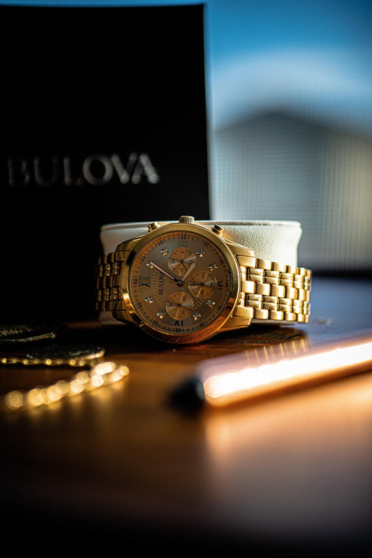 Bulova Gold Chronograph